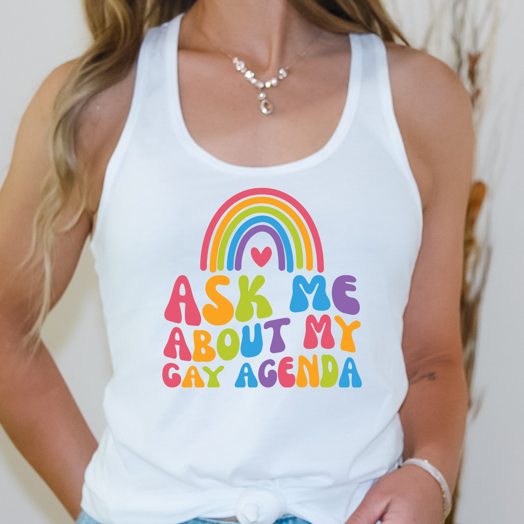 Ask Me About My Gay Agenda Shirt