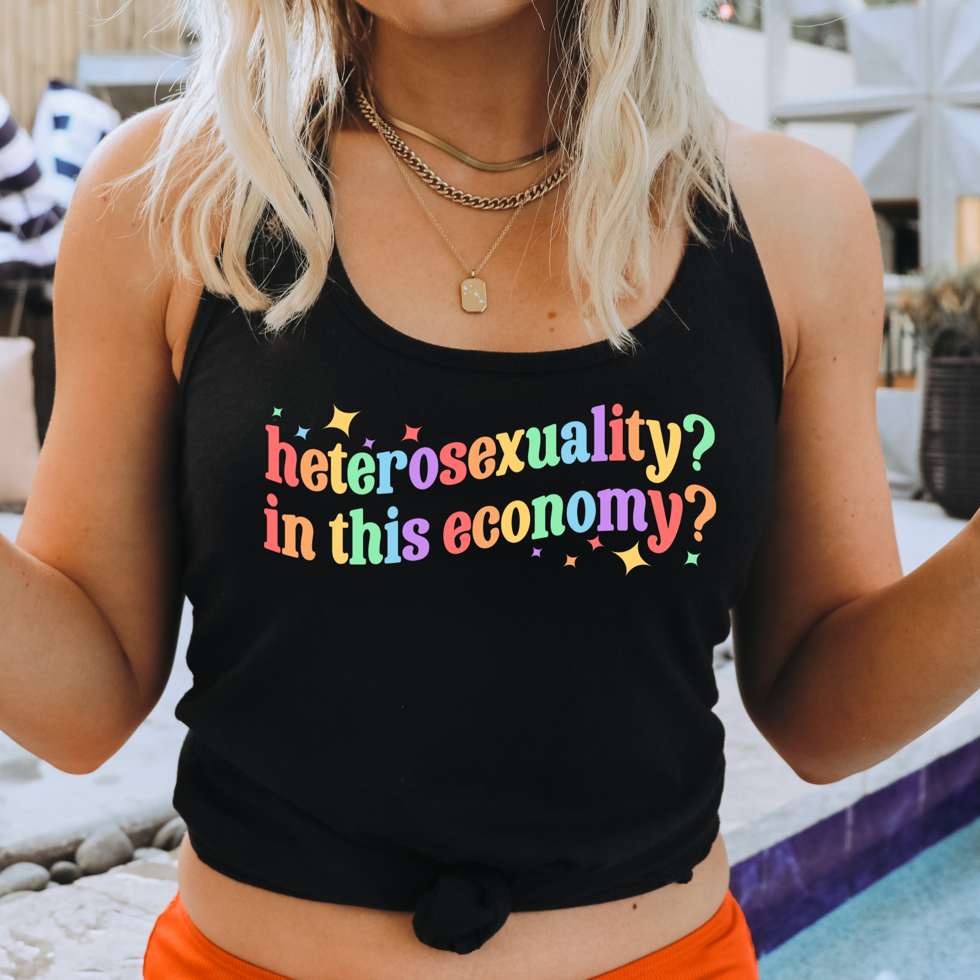 Heterosexuality? In This Economy? Pride Shirt