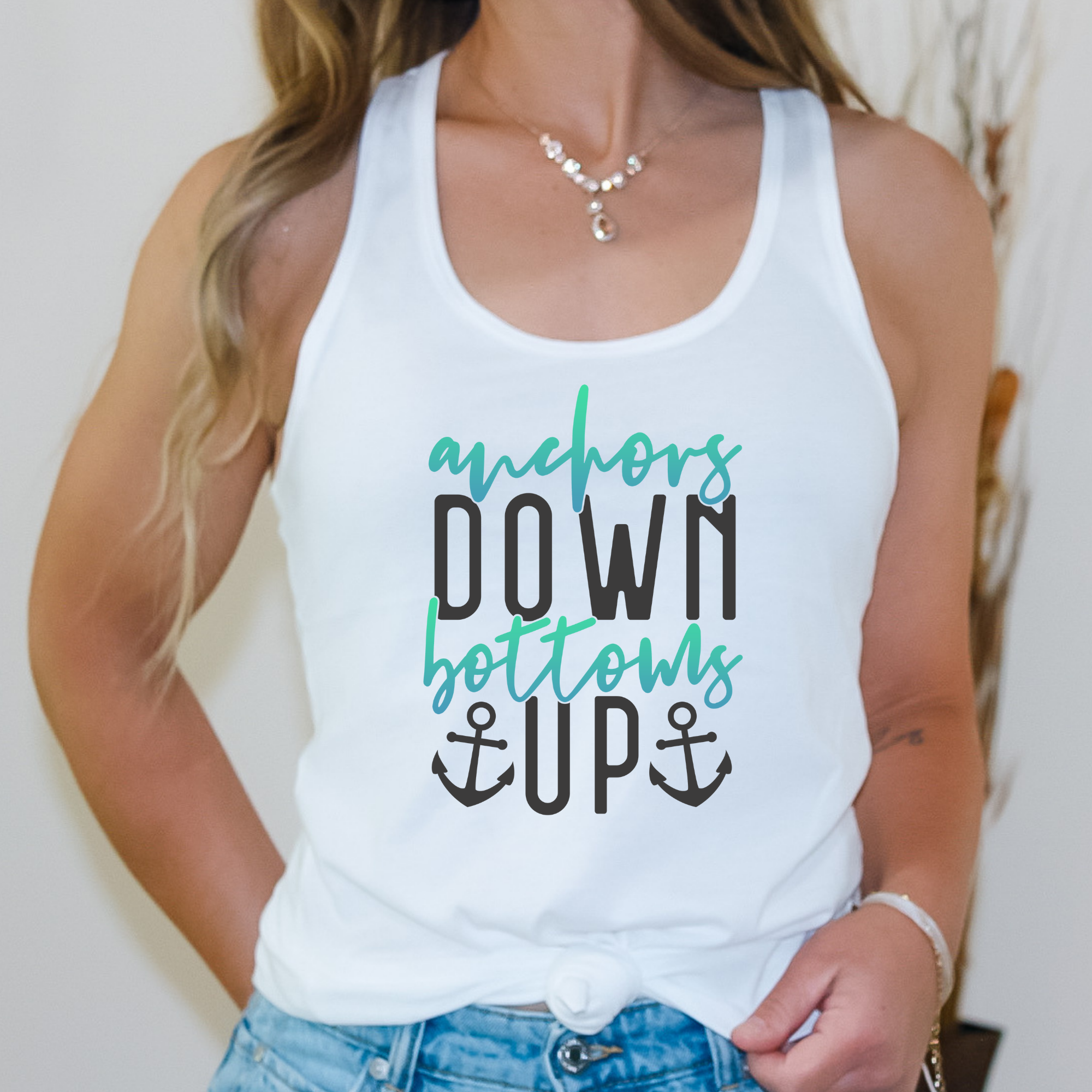 Anchors Down Bottoms Up Shirt