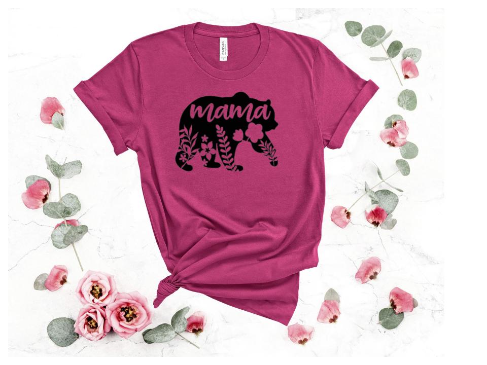 Mama Bear Flowers Shirt