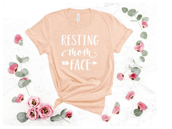 Resting Mom Face Shirt