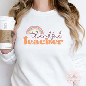 Thankful Teacher Thanksgiving Shirt