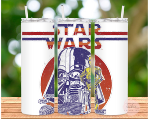 70's Galactic 20 oz. Tumbler