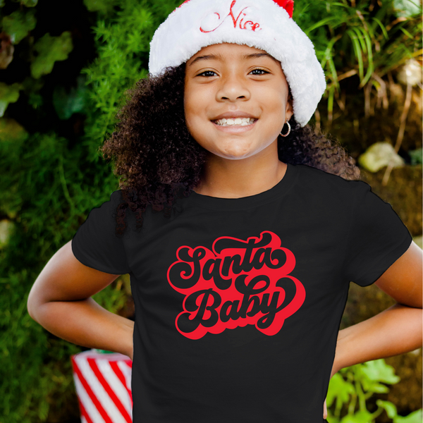 Santa Baby Youth Shirt