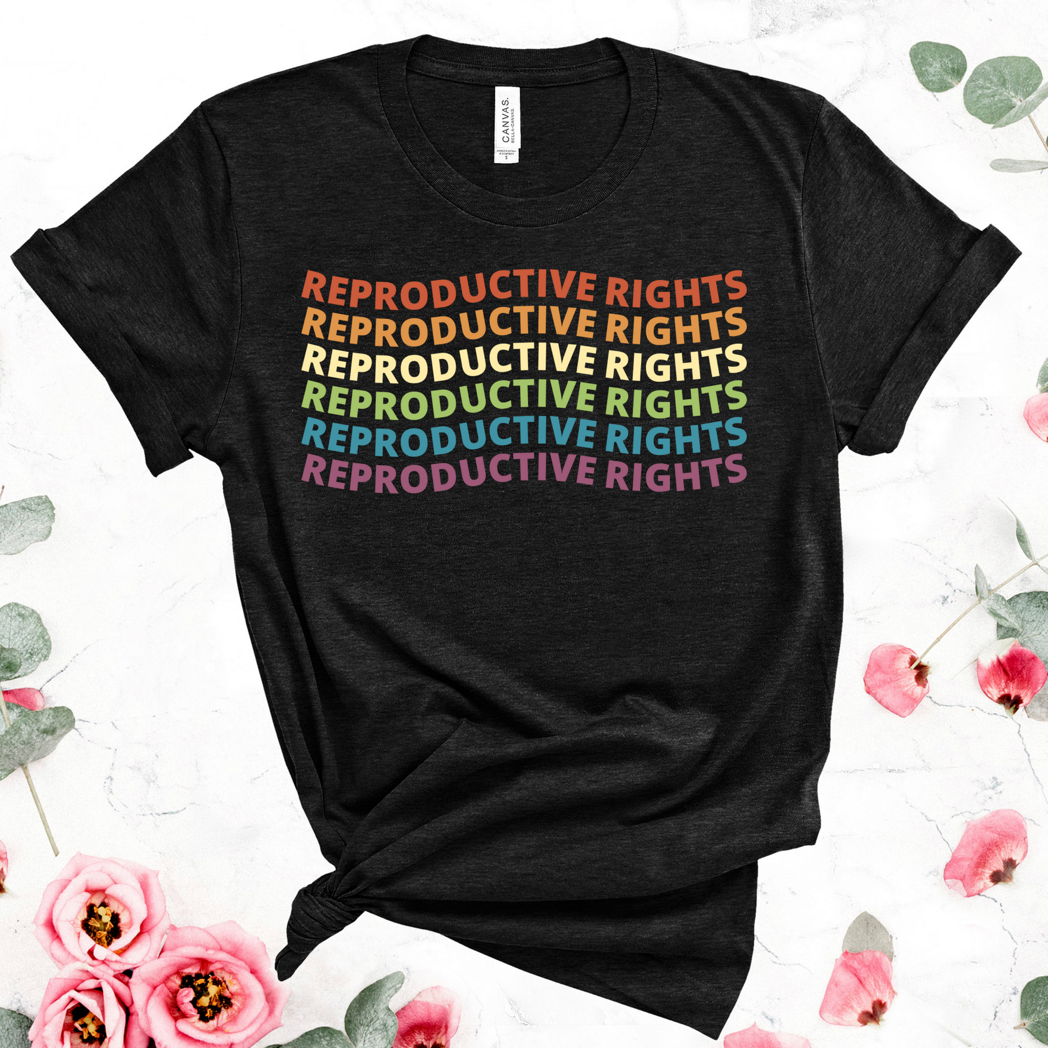 Reproductive Rights Rainbow Shirt