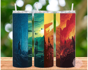 Galactic Scenes 20 oz. Tumbler