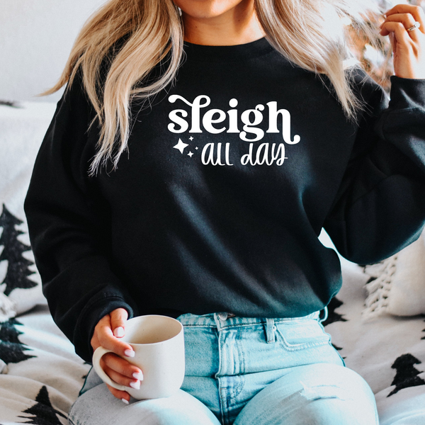 Sleigh All Day Christmas Shirt