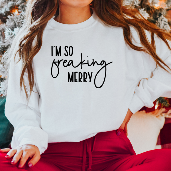 So Freaking Merry Christmas Shirt